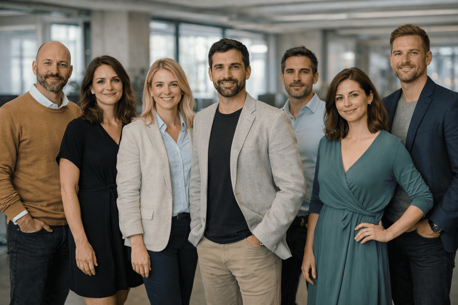 Team working on AI trading platform — Kámen Luxeris